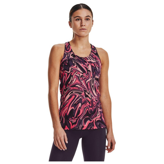 Under Armour Γυναικεία αμάνικη μπλούζα UA HG Armour Racer Print